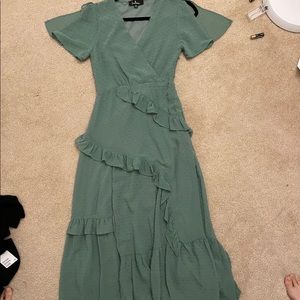 LULUS| mint dress XS